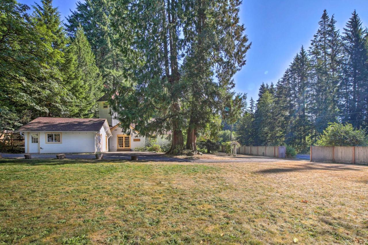 Cozy Black Bear Retreat By Mount Rainier! Ashford Extérieur photo